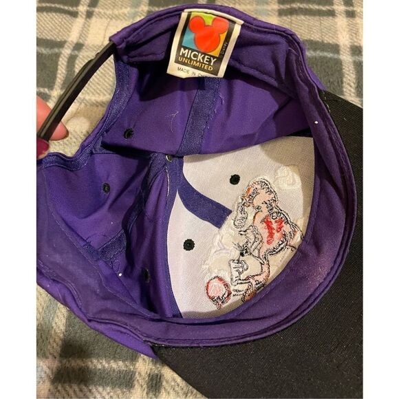 Vintage Disney Goofy Gym Hat Co SnapBack Purple Hat - Picture 8 of 9